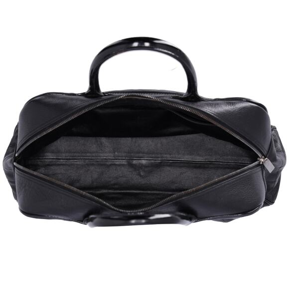 CHANEL Spaline Matelasse Handbag A15685 Black Leather Caviar - Picture 9 of 9